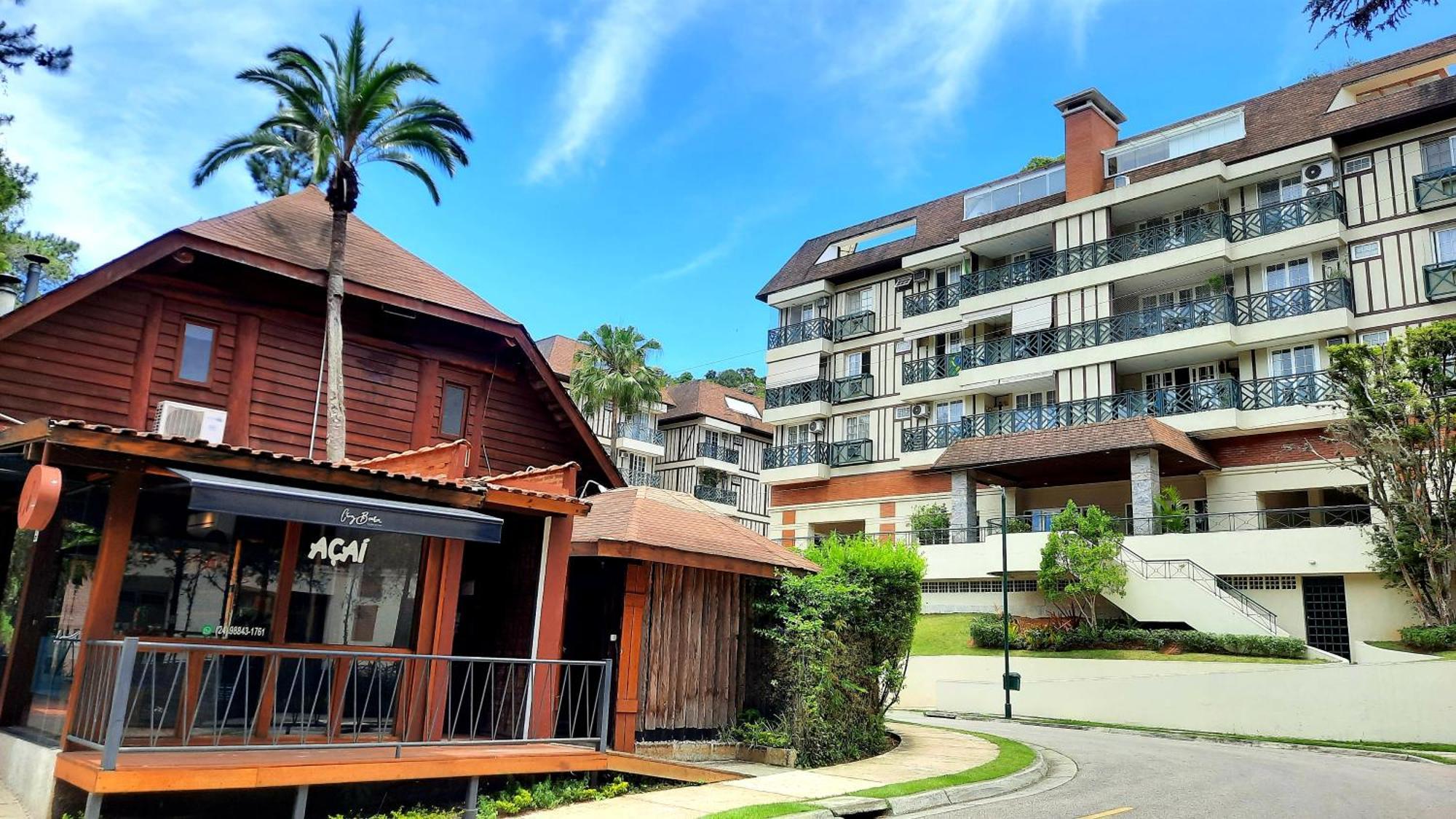 Granja Brasil - Lindo Studio - Com Piscina E Lazer - No Centro De Itaipava Петрополис Экстерьер фото